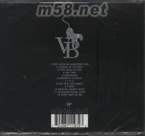 VICTORIA BEAKHAM專輯背面圖片