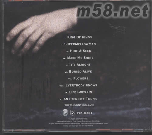 FLOWERS專輯背面圖片