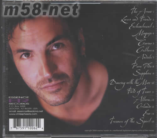 精選克利斯THE BEST OF CHRIS SPHEERIS 1990-2000專輯背面圖片