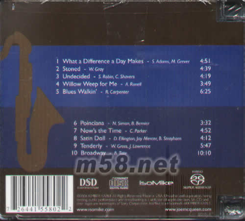 TEN AT 86 SACD專輯背面圖片