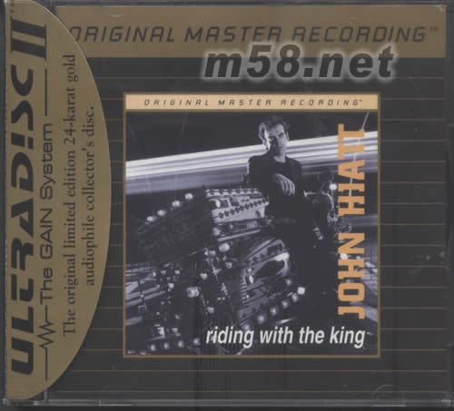 JOHN HIATT RIDING WITH THE KING(24k金碟)專輯正面圖片
