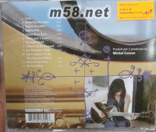 VOODOO 魔法專輯背面圖片