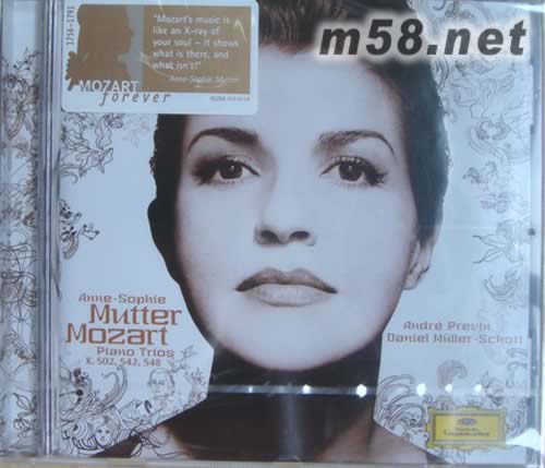 莫扎特鋼琴三重奏 穆特Mozart: Piano Trios專輯正面圖片