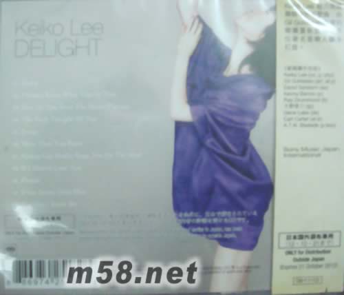 DELIGHT專輯背面圖片