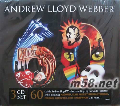 Andrew Lloyd Webber 韋伯 60周年 3CD慶生盤專輯正面圖片