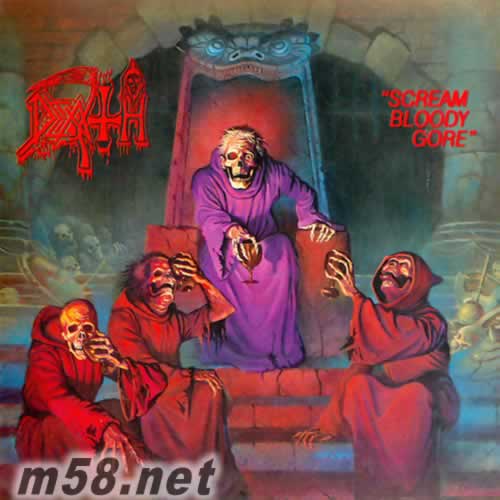 SCREAM BLOODY GORE 美版專輯正面圖片