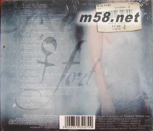 Sexe Fort專輯背面圖片