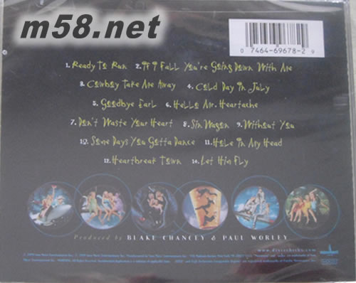 Fly專輯背面圖片