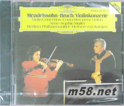 布魯赫&孟德爾頌:小提琴協奏曲Violin Concertos專輯正面圖片