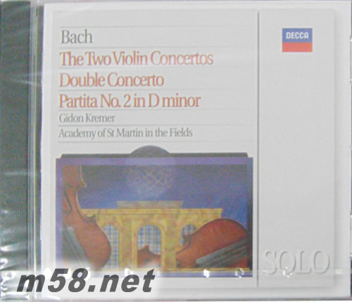 Bach TheTwoViolinConcertos巴赫 小提琴協(xié)奏曲·克萊專輯正面圖片