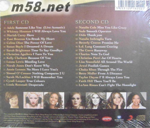 Ladies First專輯背面圖片