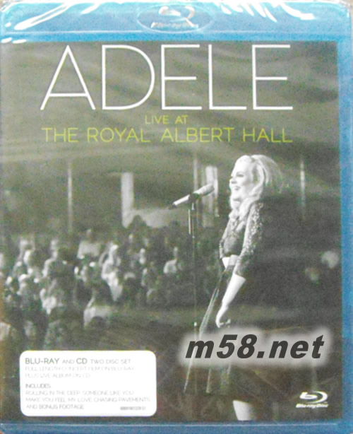 Live At The Royal Albert Hall (Blu-ray + CD)藍光DVD專輯正面圖片