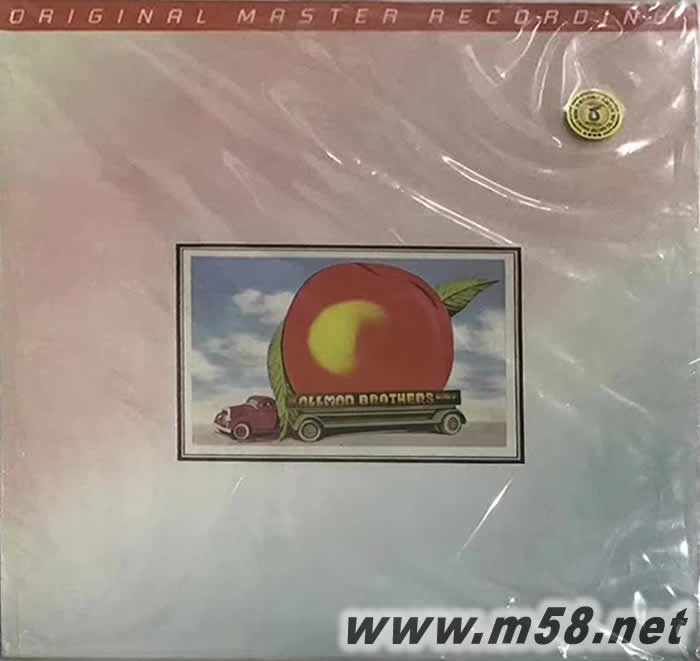 Eat A Peach 吃個桃子 美國南方搖滾樂隊奧爾曼兄弟樂隊 180g 33RPM LP 黑膠專輯正面圖片