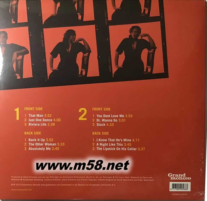 滄海遺珠 Deleted Scenes from the Cutting Room Floor 荷蘭爵士女伶 180g 33RPM LP 黑膠專輯背面圖片