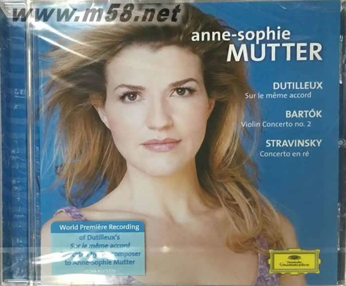 Bartok & Stravinsky:Violin Concerto 巴托克 & 斯特拉文斯基:小提琴協奏曲(古典愛好者必備)專輯正面圖片