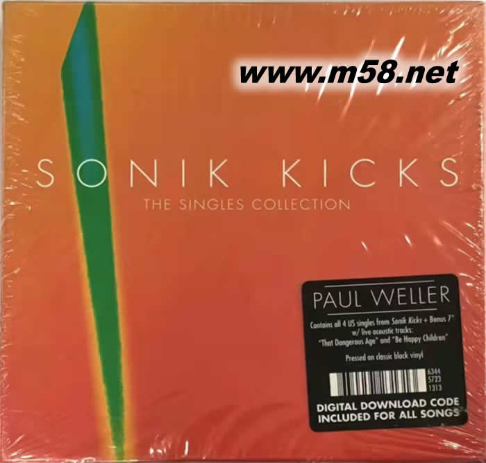 Sonik Kicks: The Singles Collection 7寸 黑膠套裝專輯正面圖片