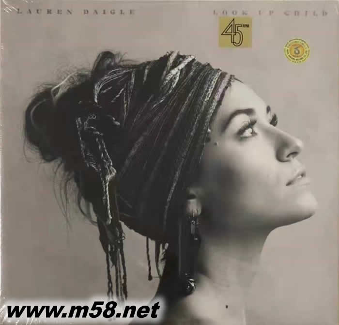 孩子,向上看LOOK UP CHILD 爵士福音女歌手 45轉(zhuǎn) 雙黑膠專輯正面圖片