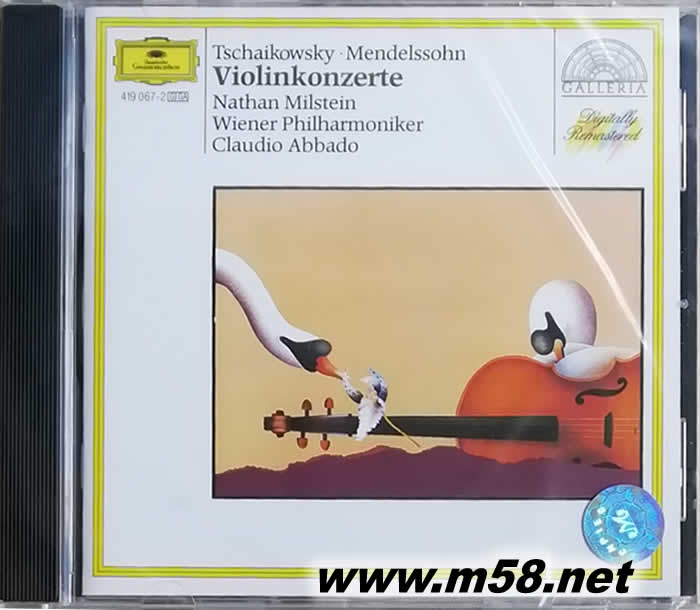 米爾斯坦 柴可夫斯基 & 門德爾松:小提琴協(xié)奏曲Claudio Abbado & Nathan Milstein - Tchaikovsky & Mendelssohn: Violin Concertos專輯正面圖片