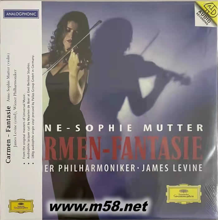 Carmen Fantasie 卡門 幻想曲 180g 33RPM LP 黑膠(DG版)專輯正面圖片