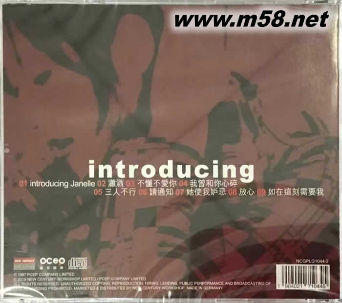 INTRODUCING JANELLE專輯正面圖片