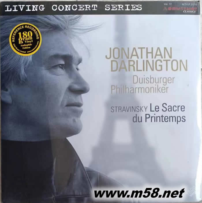 STRAVINSKY LE SACRE DU PRINTEMPS 斯特拉文斯基:春之祭 黑膠專輯正面圖片