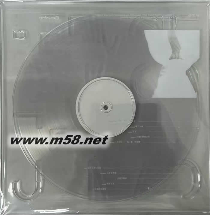 隱形色 黑膠 2025限量版專輯背面圖片