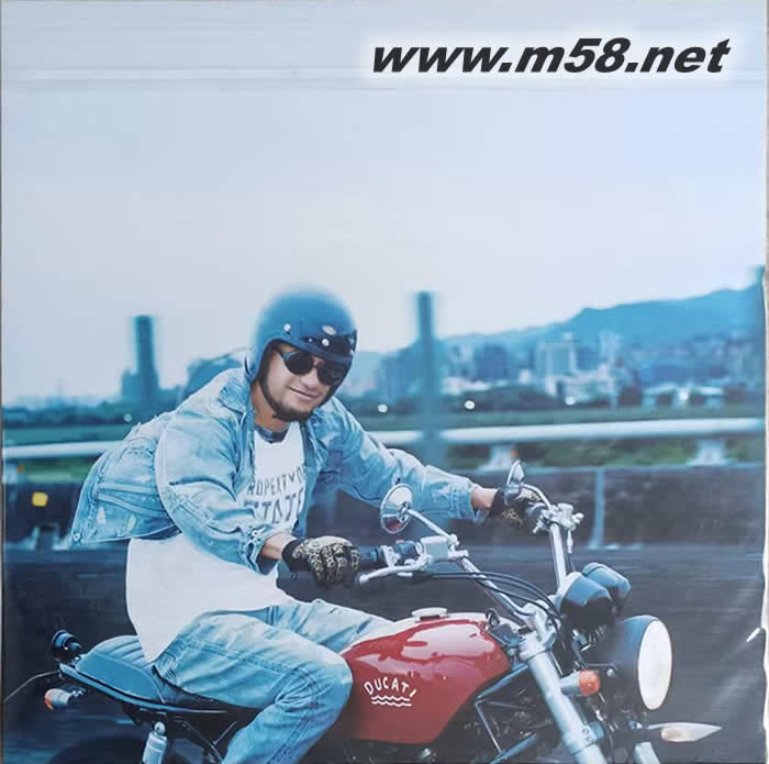 張震岳 跟著感覺走 黑膠專輯背面圖片